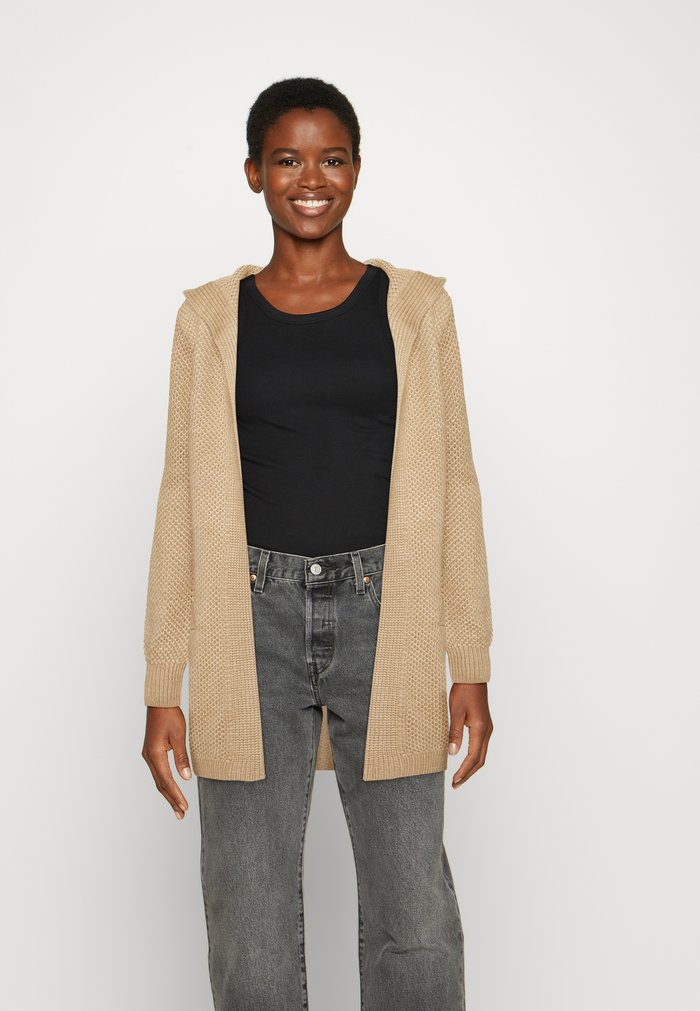 Cardigan Anna Field Beige Femme | QOS-3895435